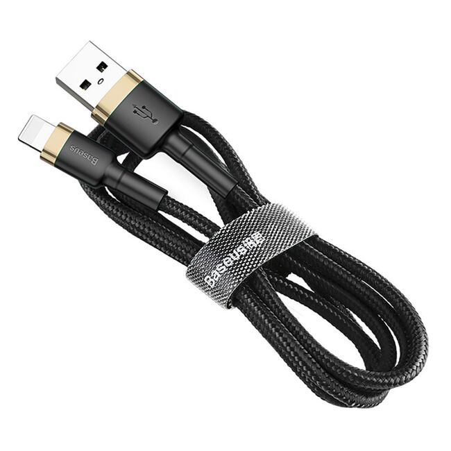 Cablu de date Lightning Baseus 2.4A, 480Mbps, 1m, CALKLF-BV1