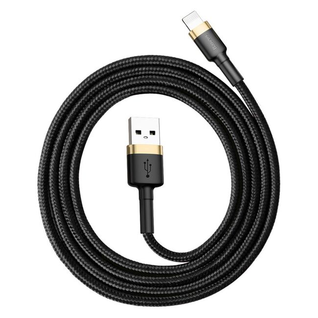 Cablu de date Lightning Baseus 2.4A, 480Mbps, 1m, CALKLF-BV1
