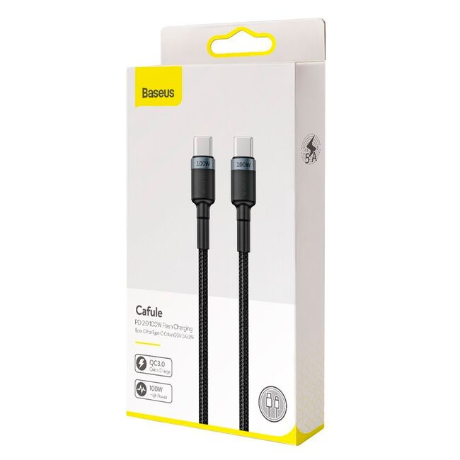 Cablu tip C Super Fast Charging Baseus, 100W, 1m, CATKLF-DLG1