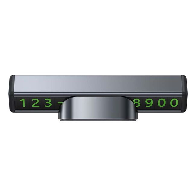 Suport numar telefon bord Baseus, negru, CNFT000001