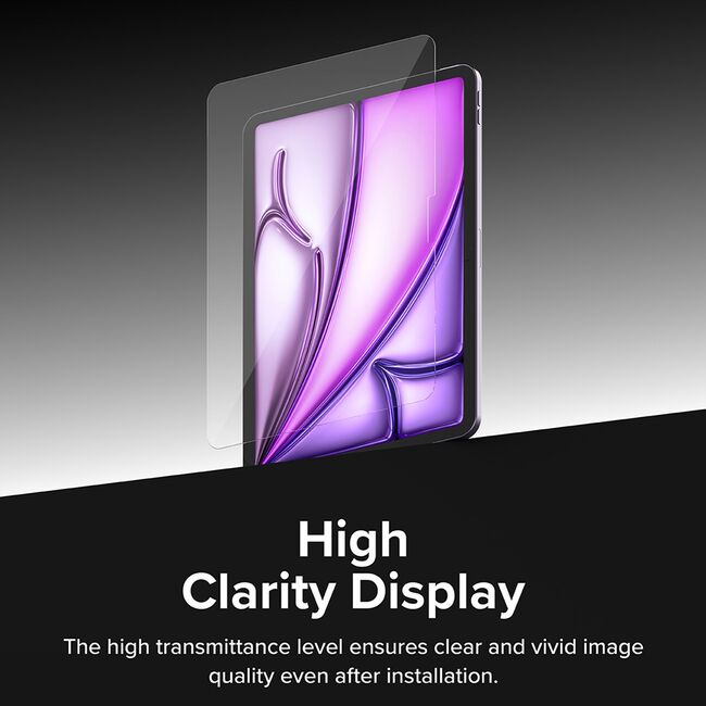 Folie sticla iPad Air 11 2024 / 2025​ M2, M3 Ringke Easy Slide Tempered Glass, transparenta