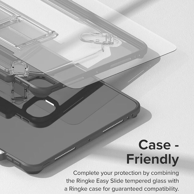 Folie sticla iPad Pro 11 (2024) Ringke Easy Slide Tempered Glass, transparenta