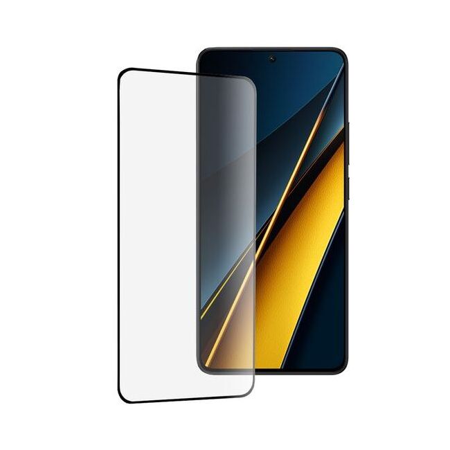 Folie din sticla pentru Xiaomi Poco X6 Pro, full-face Tempered Glass, margini negre
