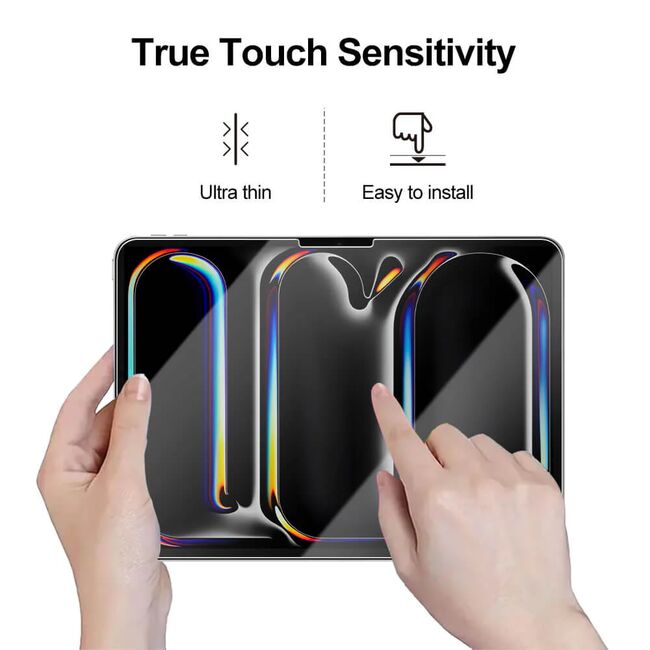 Folie de protectie Tempered Glass pentru iPad Pro 13 inch (2024), clear