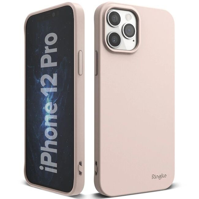Husa telefon, Ringke, Pentru iPhone 12 Pro / iPhone 12, Roz