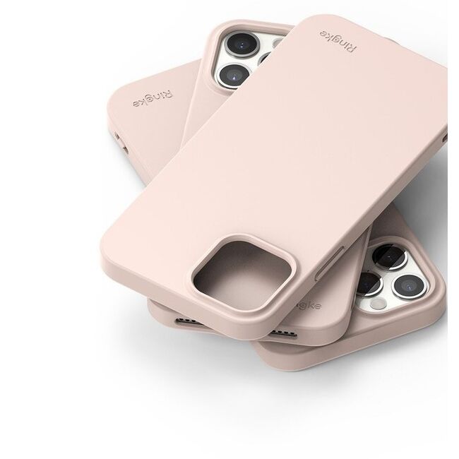 Husa telefon, Ringke, Pentru iPhone 12 Pro / iPhone 12, Roz