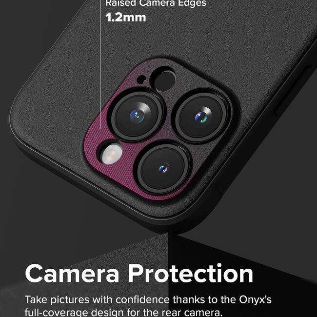 Husa iPhone 15 Pro Ringke Onyx, gri
