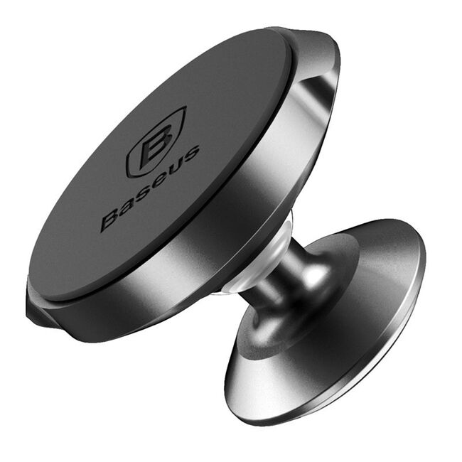 Suport auto pentru telefon Baseus - car holder small ears (c40141403113-00) - magnetic grip, pentru bord- cluster black