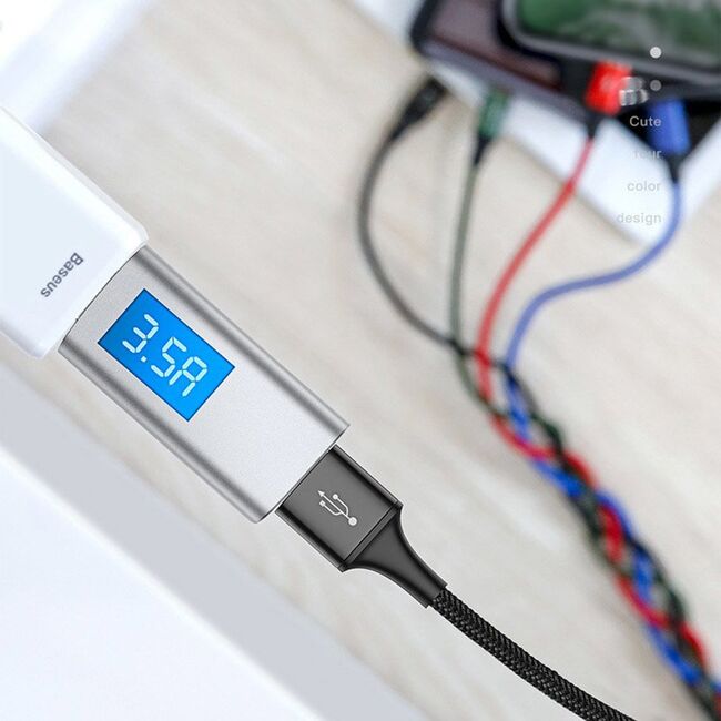 Cablu de date Type-C Baseus Rapid Series, 4in1, CA1T4-A01, negru