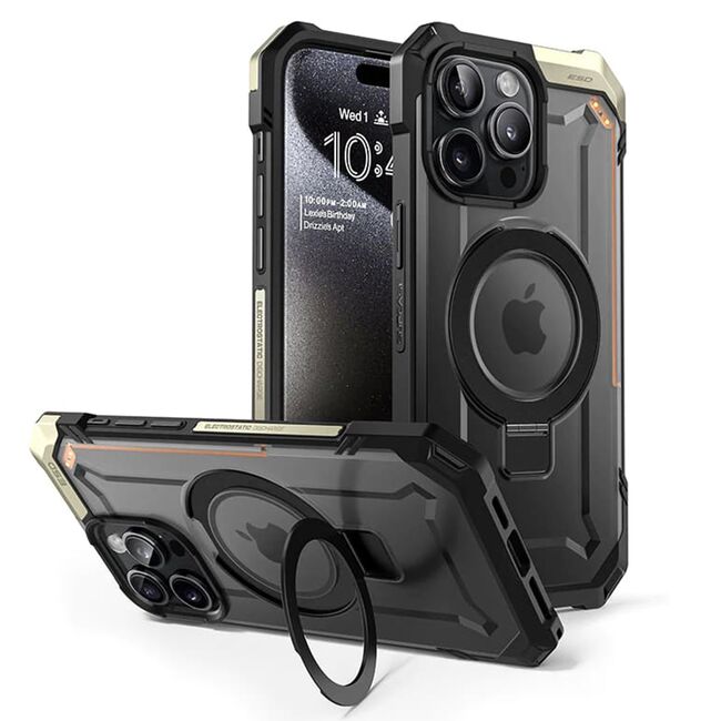 Husa iPhone 15 Pro Max Supcase Unicorn Beetle Defender, negru