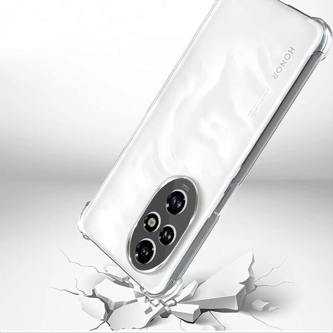 Husa pentru Honor 200 Anti-Shock 1.5mm reinforced corners, Transparent
