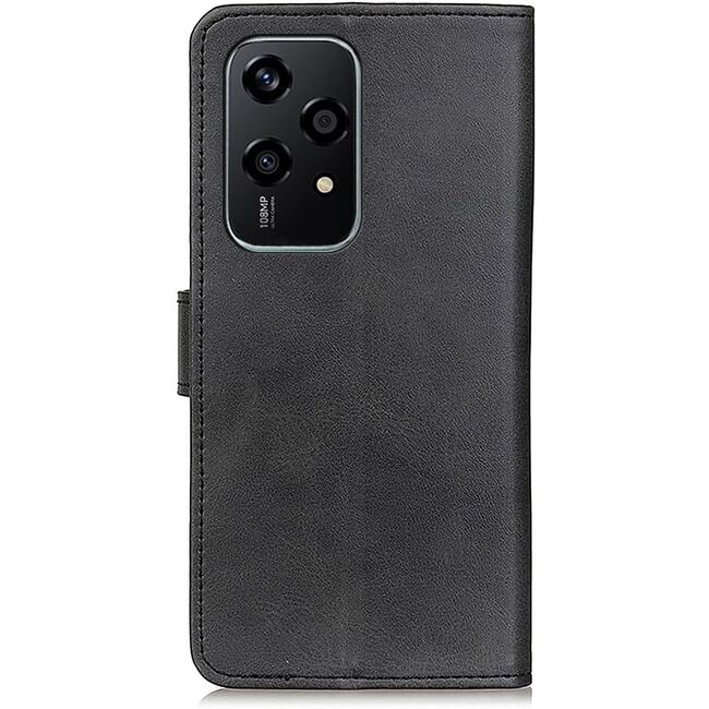 Husa pentru Honor 200 Lite tip carte 360 Kickstand cu sloturi pentru card, negru