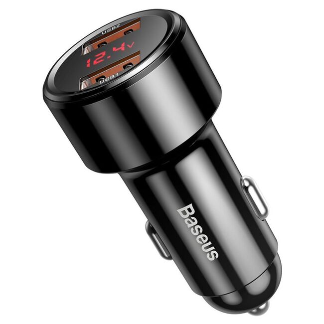 Incarcator auto bricheta Fast Charge Baseus Magic, 45W, negru