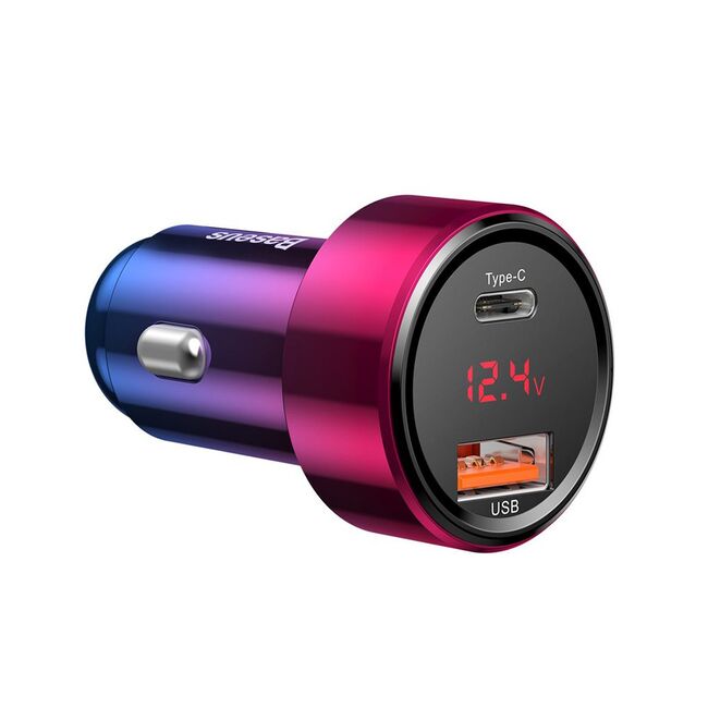 Incarcator auto bricheta Type C Baseus Magic, 45W, multicolor