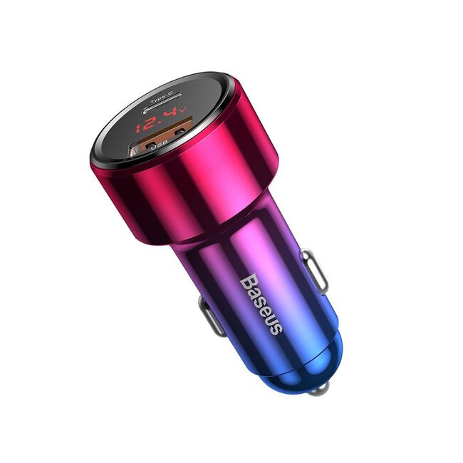 Incarcator auto bricheta Type C Baseus Magic, 45W, multicolor