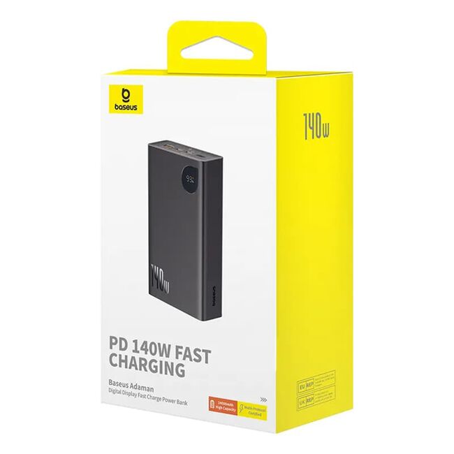 Power bank USB Type-C pentru MacBook, Dell Baseus USB, 2x Type-C, 24000mAh, 140W, P10021508113-00