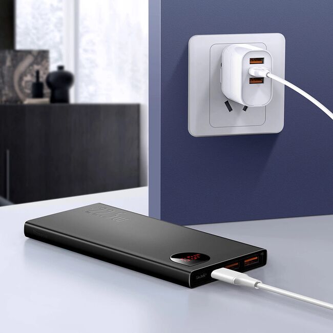 Baterie externa, power bank Baseus, 10000mAh, 22.5W, PPAD070001