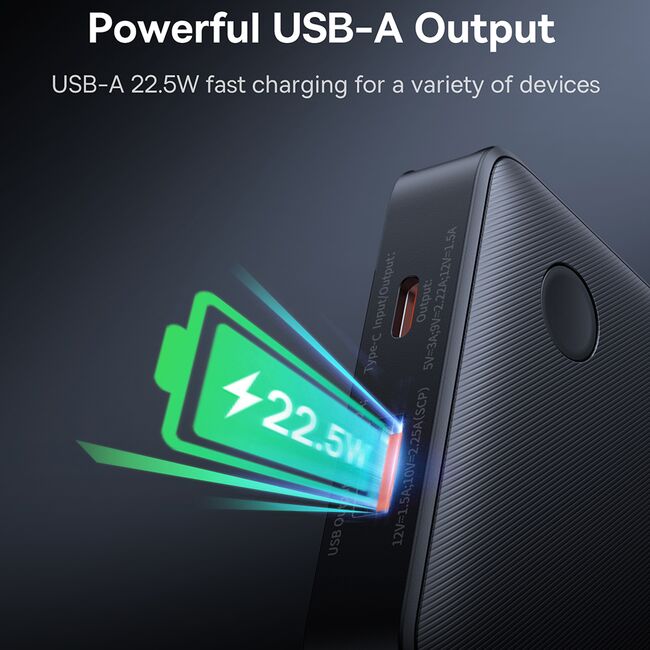 Powerbank tip C, iPhone Baseus, 10000mAh, P10067501123-00