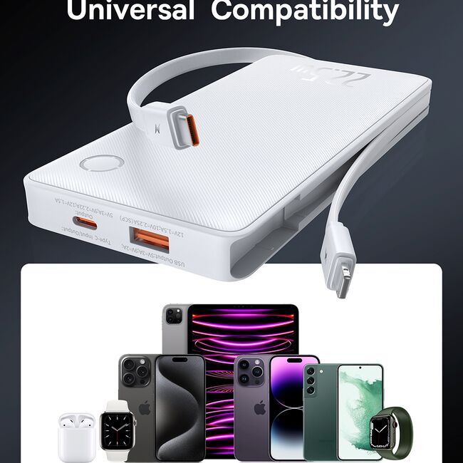 Powerbank tip C, iPhone Baseus, 10000mAh, P10067501213-00