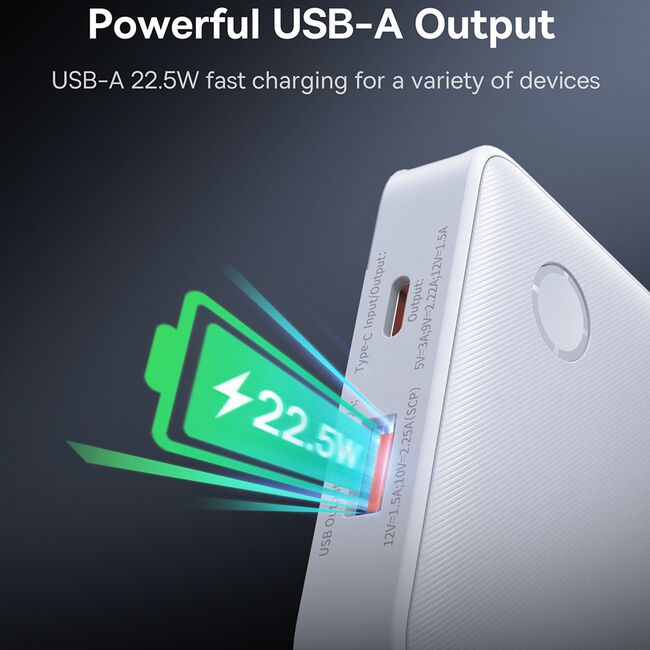 Powerbank tip C, iPhone Baseus, 10000mAh, P10067501213-00