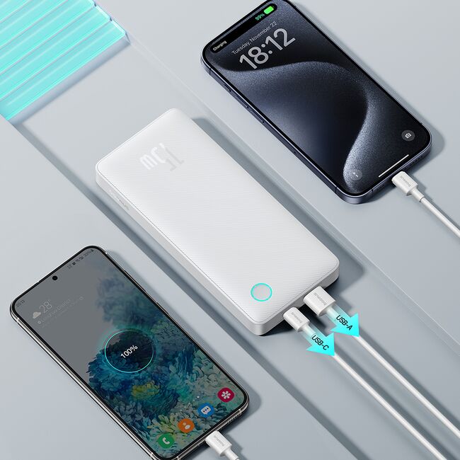 Powerbank USB Type-C Baseus, 15W, 10000mAh, P10067500213-00