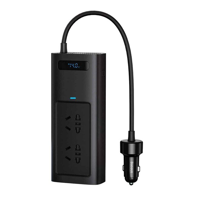 Invertor electric 220V Baseus Pro, 150W, negru, CGNB020101