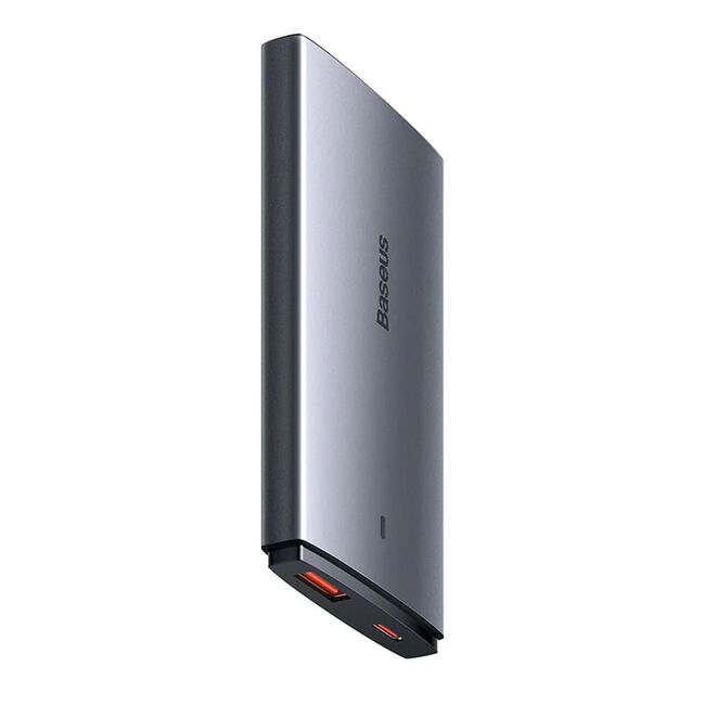 Incarcator USB Type-C, plug UE/UK GaN5 Pro flat design+ cablu tip C Baseus, CCGP150113