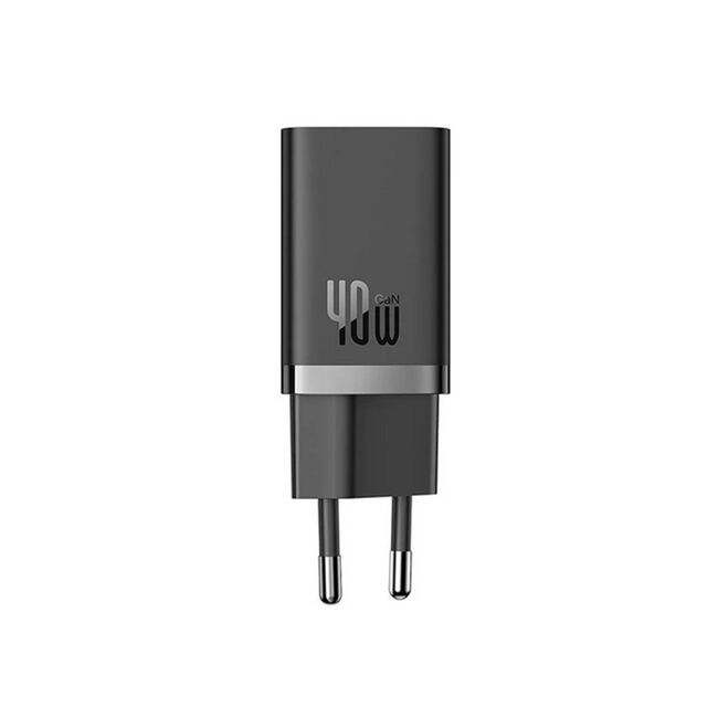 Incarcator GaN priza 2x USB type-c, Gan, Fast Charge Baseus, 40W, CCGP180101