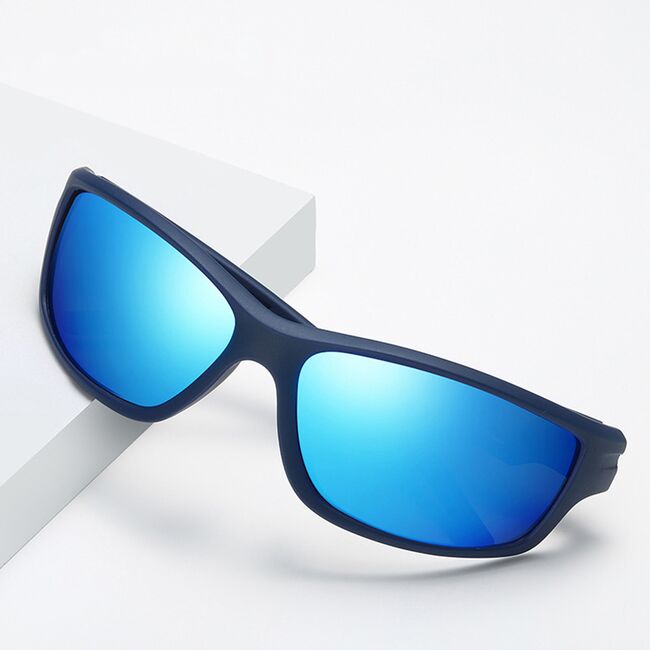 Ochelari dreptunghiulari sport Techsuit 201910, galben