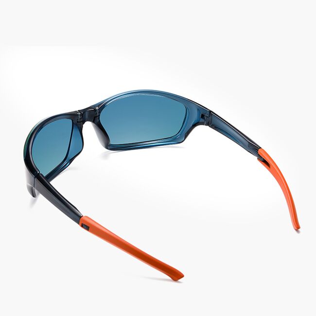 Ochelari polarizati sport Techsuit 24101, pliabili, albastru
