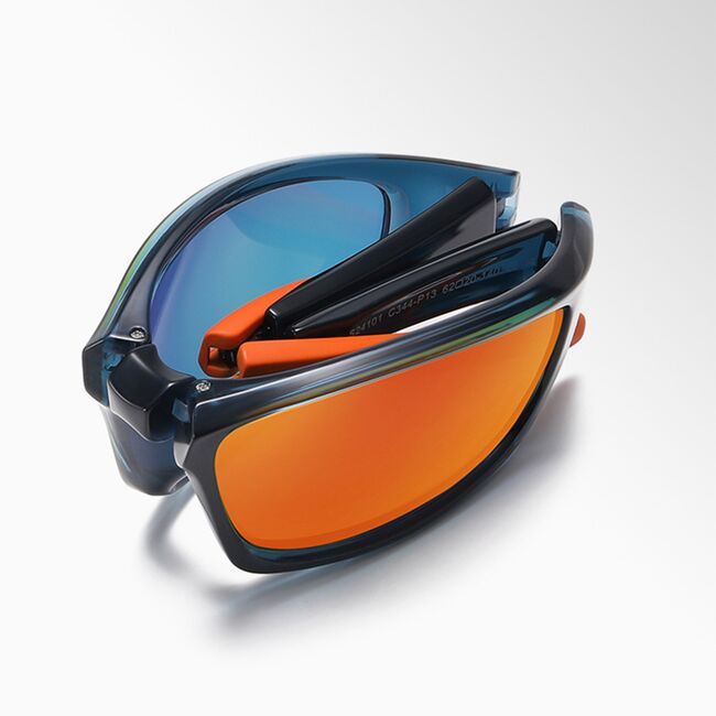 Ochelari polarizati sport Techsuit 24101, pliabili, albastru
