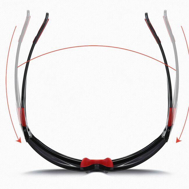 Ochelari de soare sport polarizati Techsuit 9301, albastru