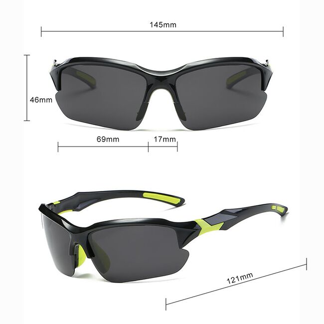 Ochelari de soare sport polarizati Techsuit 9301, gradient