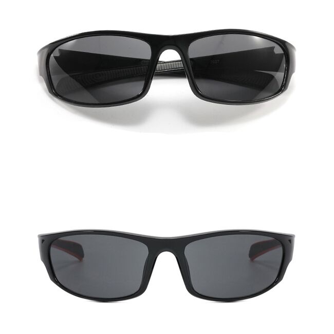 Ochelari de soare rectangulari sport Techsuit 9937, oranj