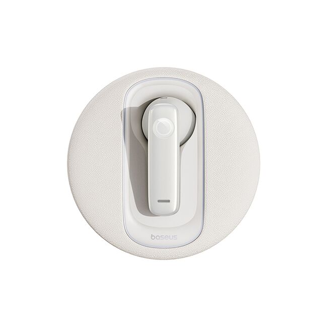 Casca Bluetooth wireless Baseus cu microfon CM10, alb