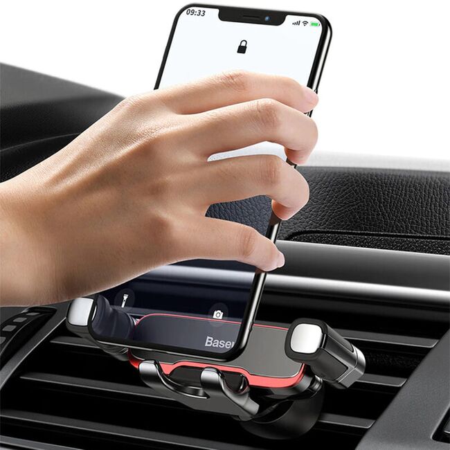Suport telefon auto pentru grila ventilatie Baseus, SUYL-HU01
