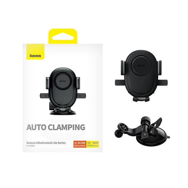 Suport telefon pentru masina Baseus UltraControl Lite, negru