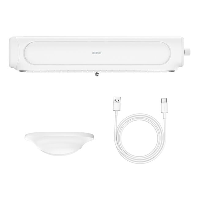 Ventilator de birou pentru monitor Baseus ACQS000002, alb