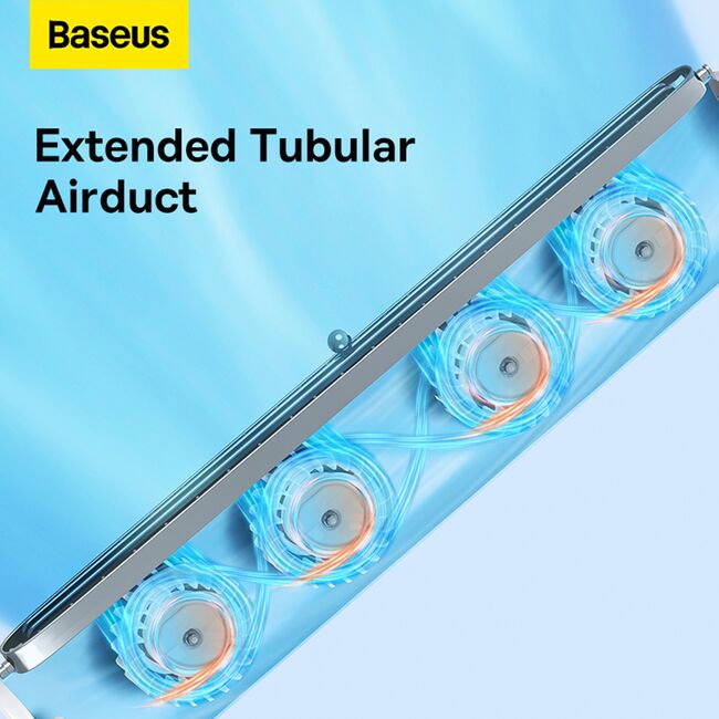 Ventilator de birou pentru monitor Baseus ACQS000002, alb