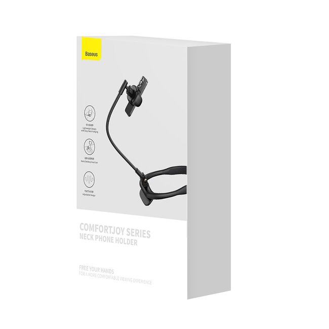 Suport pentru telefon 5.4-6.7" Baseus LUGB000001, negru