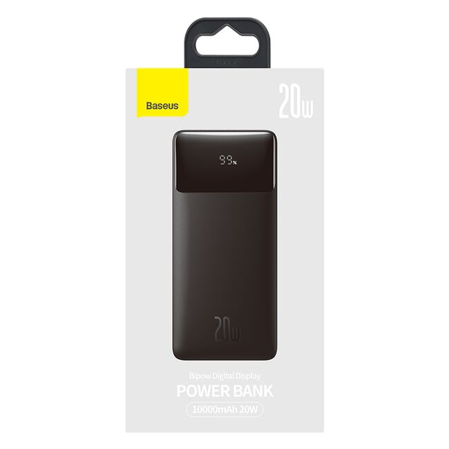 Baterie externa 10000mAh Baseus, 2xUSB, USB-C, Micro-USB, PPBD050301