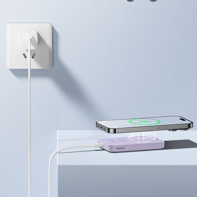 Powerbank wireless MagSafe Baseus, 20W, 5000mAh, P10022107513-00