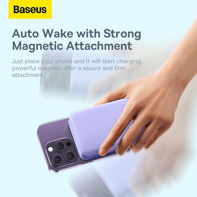 Powerbank wireless MagSafe Baseus, 20000mAh, PPCX150005