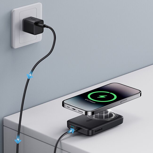 Powerbank wireless MagSafe 10000mAh Baseus, P10059001113-00
