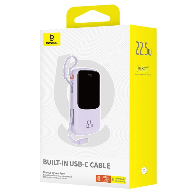 Baterie externa, power bank 10000mAh Baseus, 22.5W, P10067101513-00