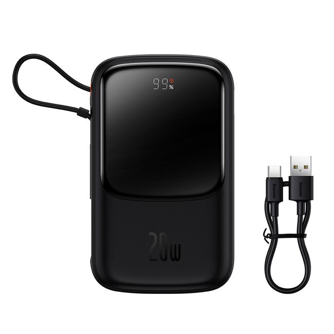 Baterie externa, power bank 10000mAh Baseus, 20W, PPQD020001