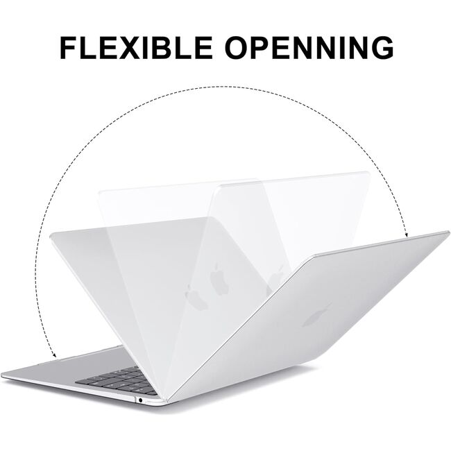 Carcasa pentru MacBook Air 13 M1 Hard Shell Frost, transparent mat