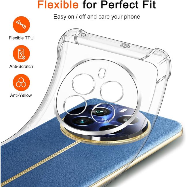 Husa pentru Realme 12 Pro 5G / Realme 12 Pro+ Plus Anti-Shock 1.5mm, reinforced 4 corners, transparent