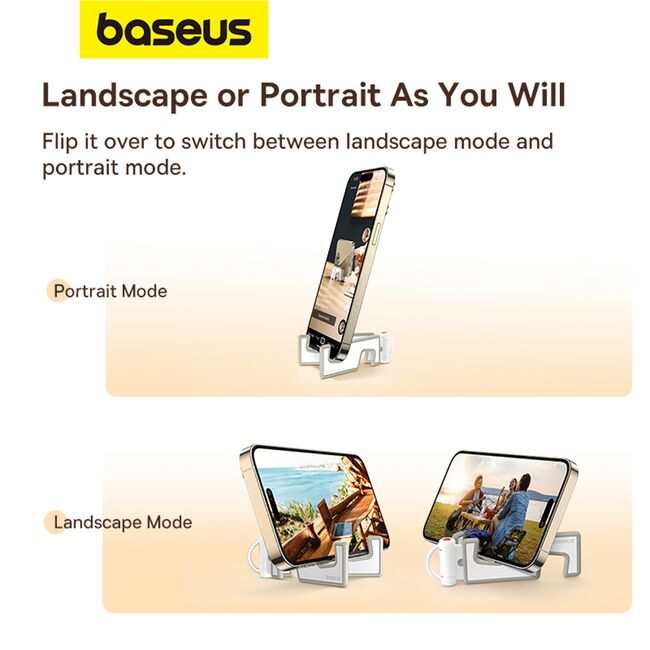 Suport de birou pentru telefon pliabil Baseus B10556600211-00