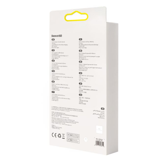 Suport de birou pentru telefon Baseus LUXZ000001, negru